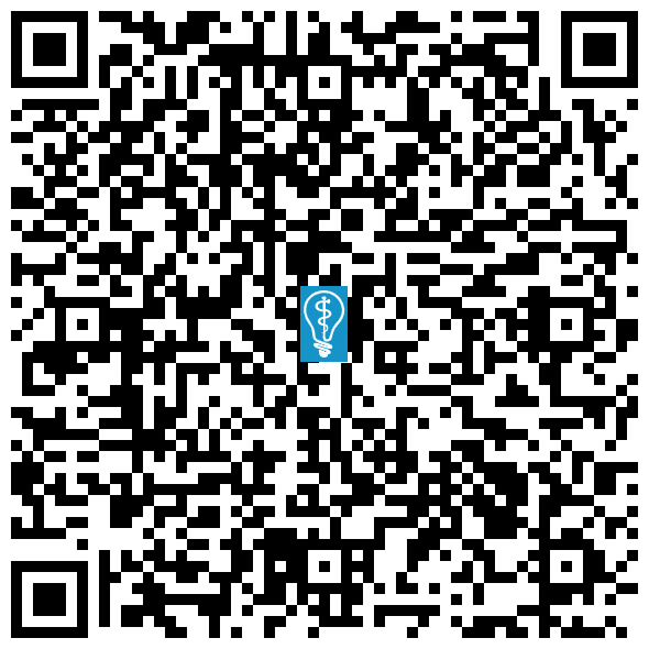 QR code image to open directions to Professional Dental Care in Fresno, CA on mobile